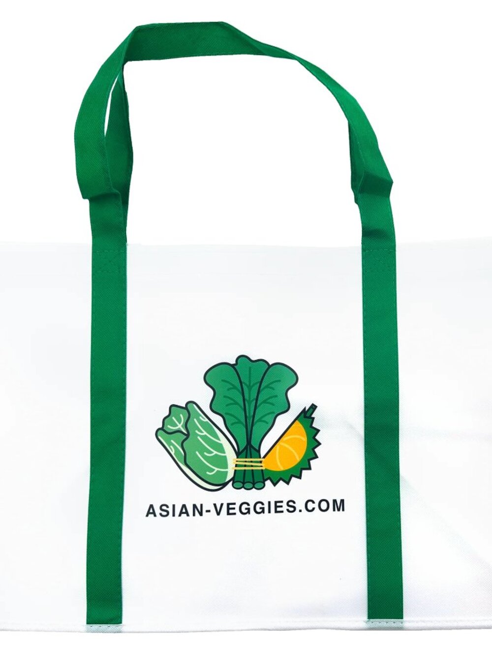 SET OF 2 - Perfect condition extra large tote bags from Asian Veggies